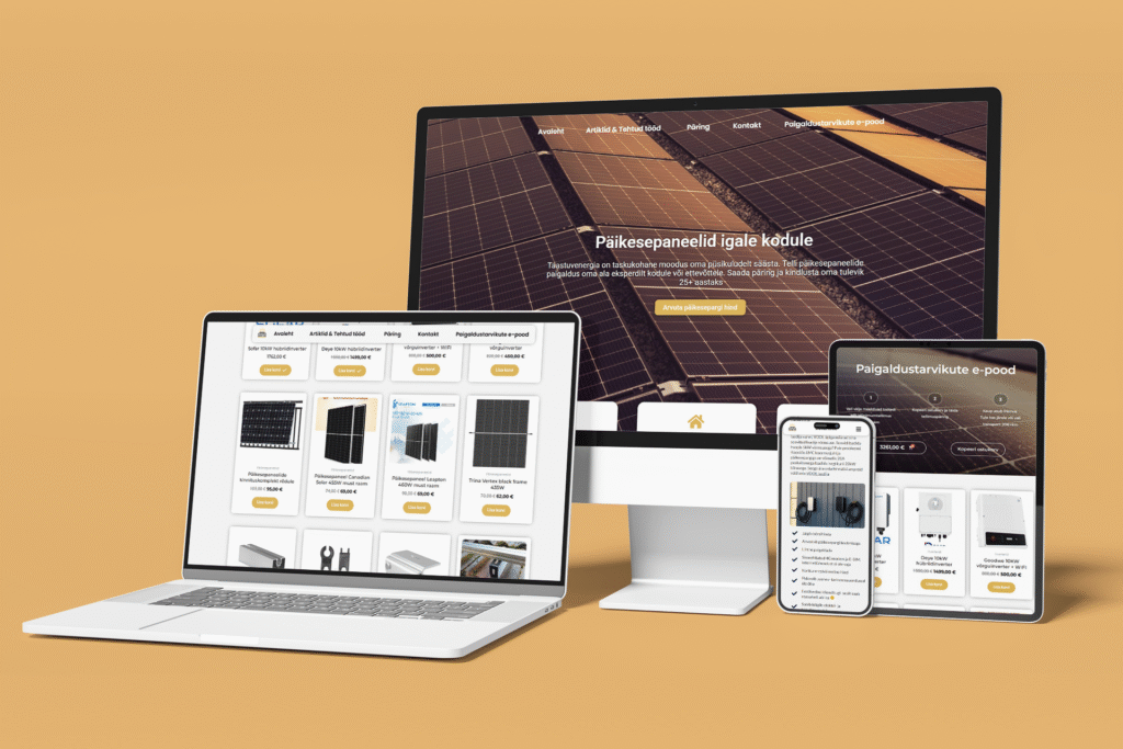 SolarLink website